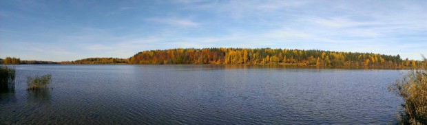 Rudens Daugavā pie Jaunjelgavas